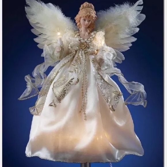 Angel Tree-topper illuminated 🌲 Kurt S. Adler - Picture 2 of 4