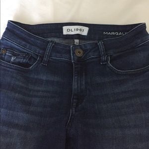 DL1961 Distressed Margaux skinny ankle jeans