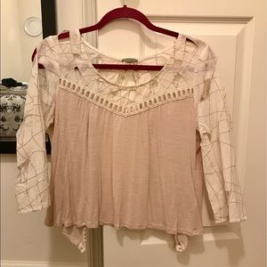 Buckle half sleeved shirt