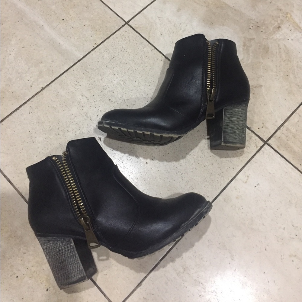 Black booties