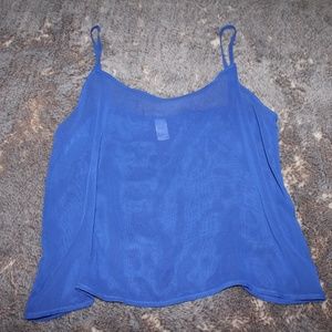 AA AMERICAN APPAREL CHIFFON TOP/ TANK