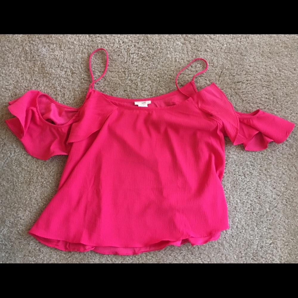 Hot pink top