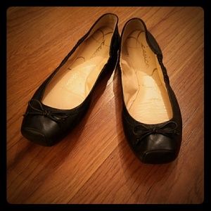 Black Ballet Flats/ JESSICA SIMPSON