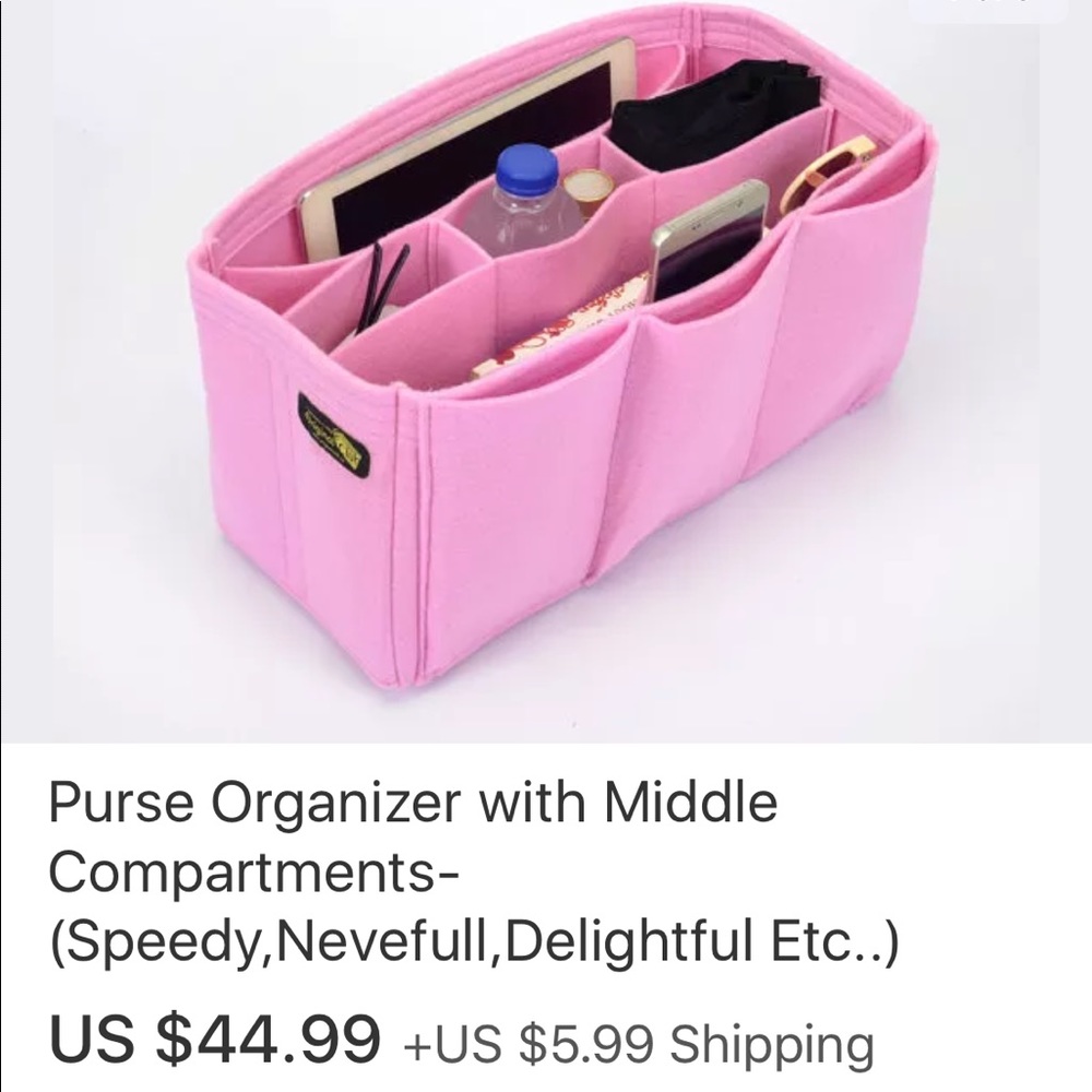 Purse organizer. Fits LV neverfull GM perfectly.