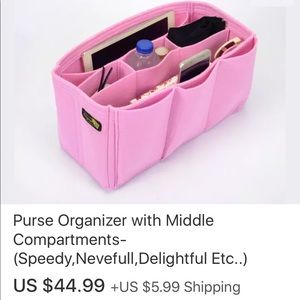 Purse organizer. Fits LV neverfull GM perfectly.