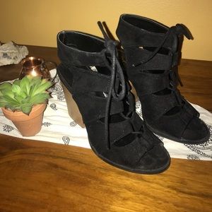 Lace Up Heel