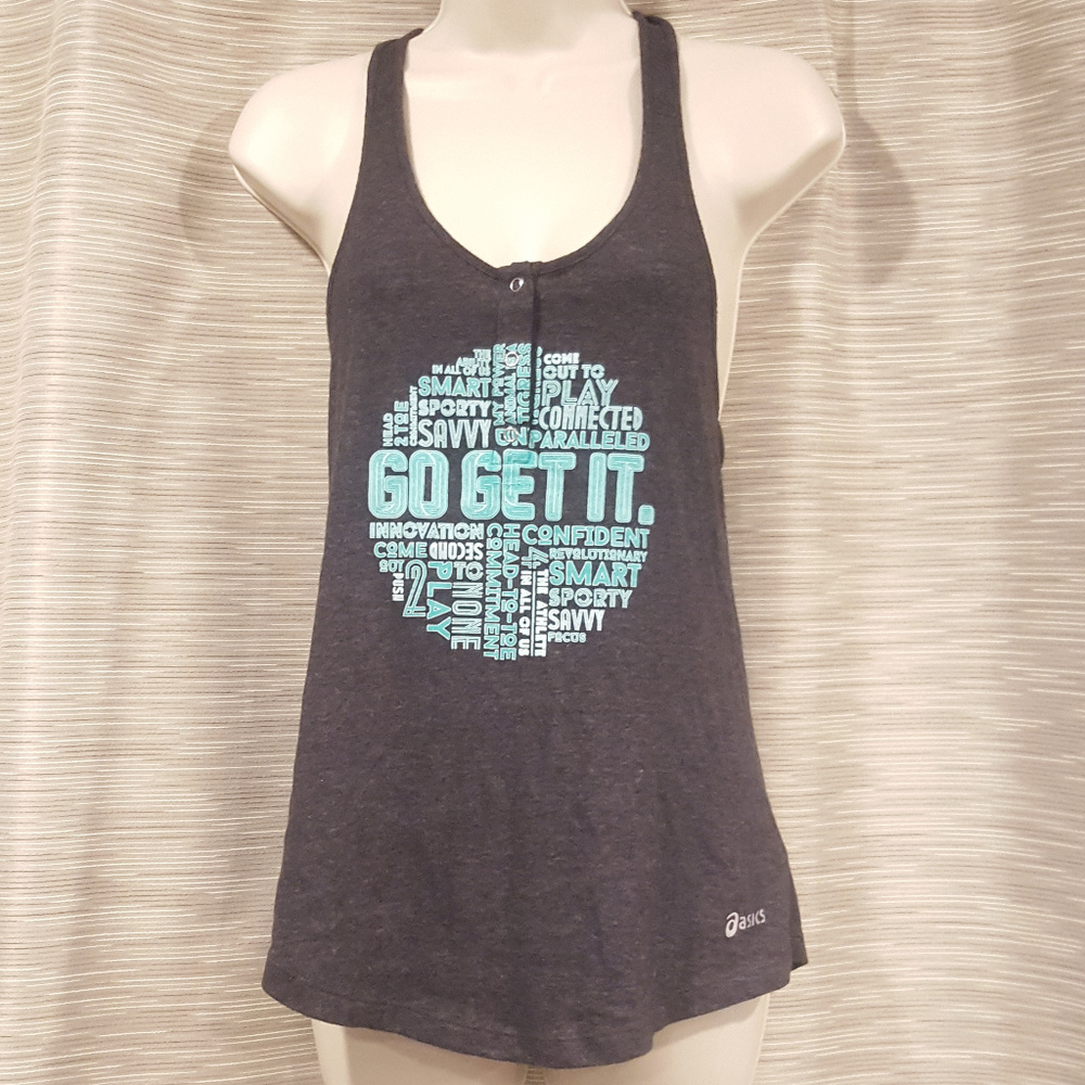 Womens Asics athletic tank top