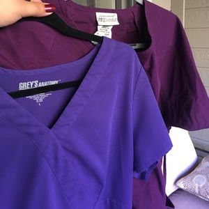 Greys Anatomy scrub top