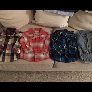 Button down/flannel bundle