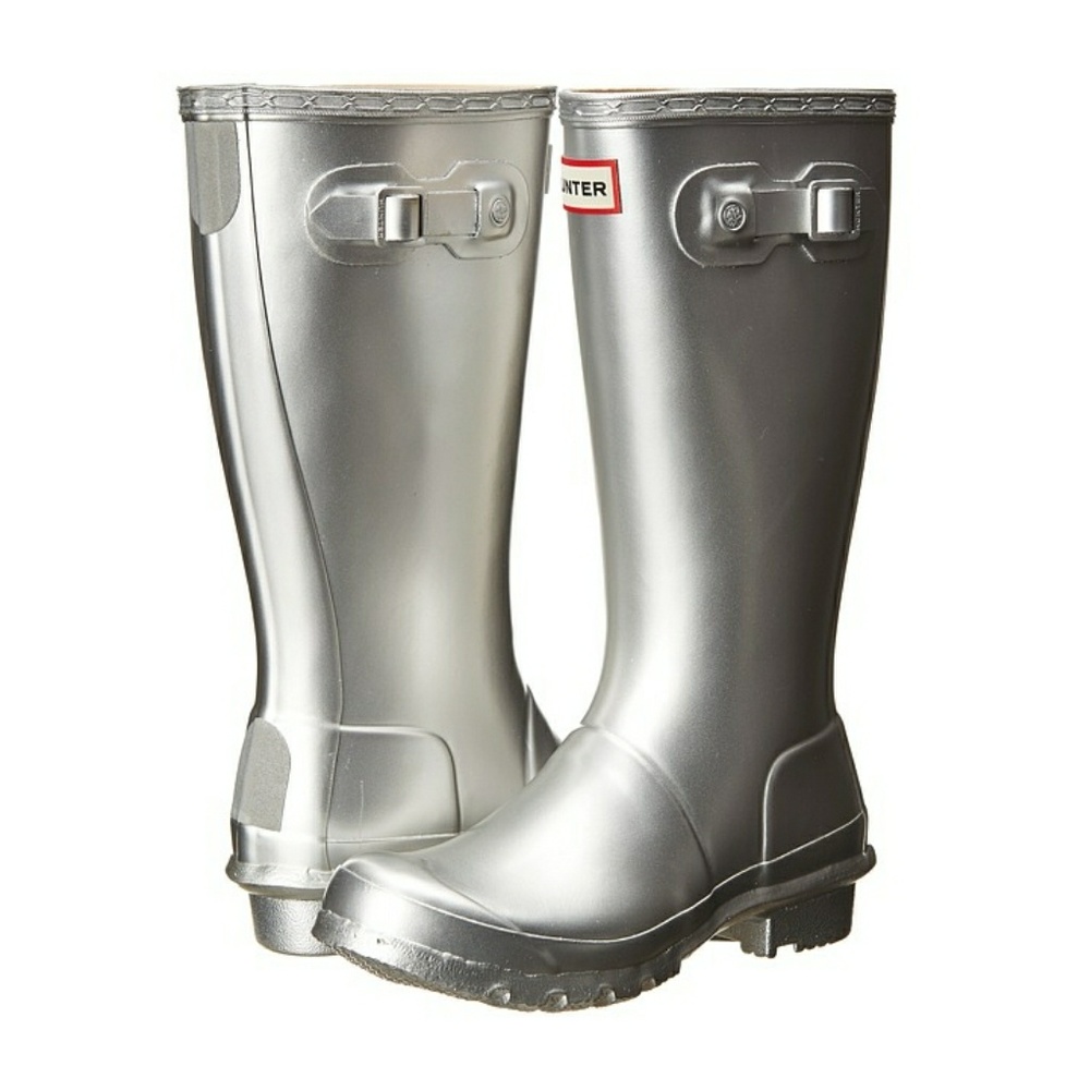🖤Hunter Original Metal Silver Rain Boot🖤
