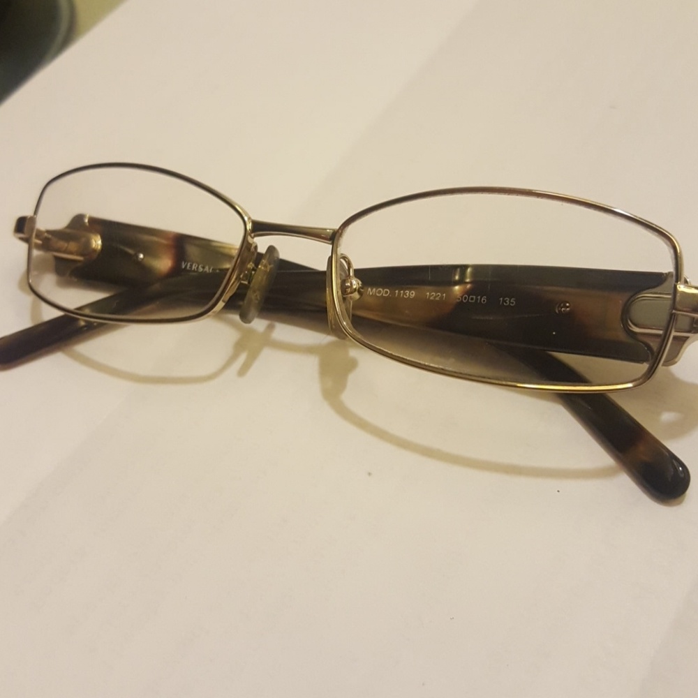 Versace clear lense glasses