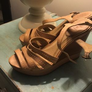 Frye wedge sandals