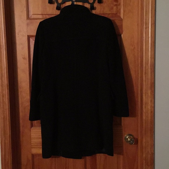 🍁SALE🍁Michael Kors Boiled Wool Peplum Pea Coat - Picture 2 of 8