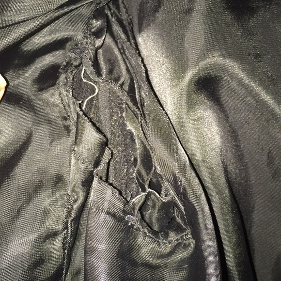 🍁SALE🍁Michael Kors Boiled Wool Peplum Pea Coat - Picture 5 of 8