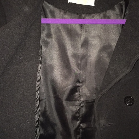 🍁SALE🍁Michael Kors Boiled Wool Peplum Pea Coat - Picture 8 of 8