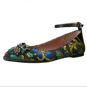 Embellished ballet flats