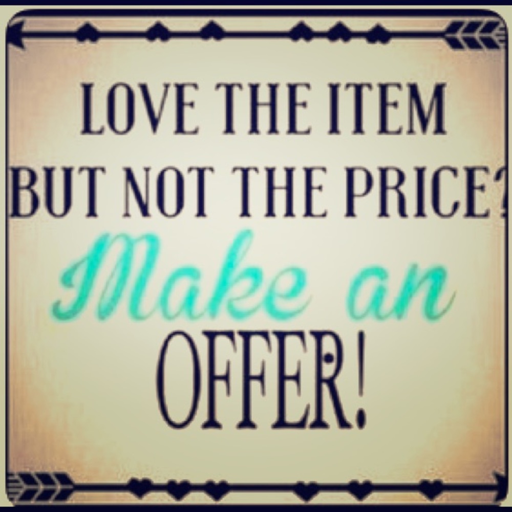 Accepting reasonable offers!