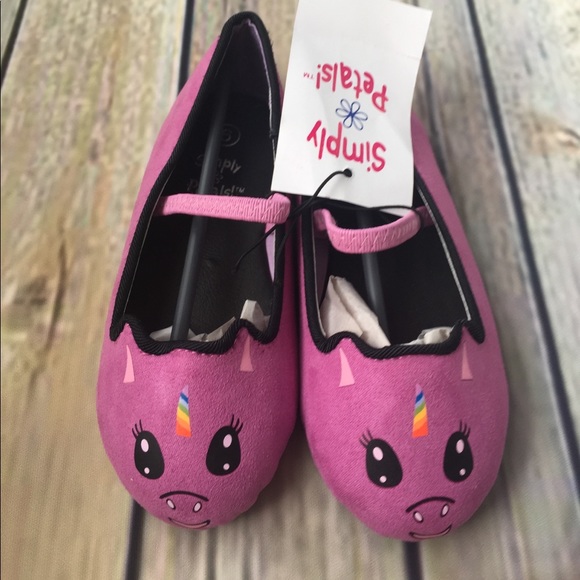 NWT Pink unicorn ballet flats - Picture 4 of 4