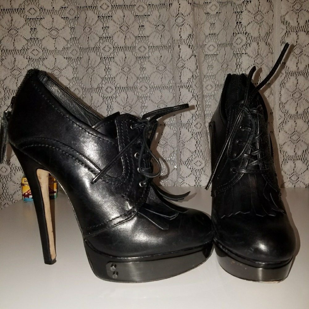 House of Harlow 1960 platform Oxfords