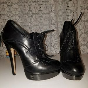 House of Harlow 1960 platform Oxfords