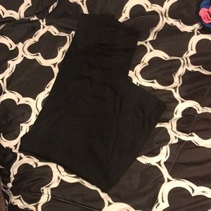 Black Fleece Leggings 2X