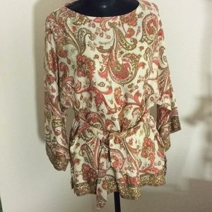 EUC a Talbots's size 6 blouse