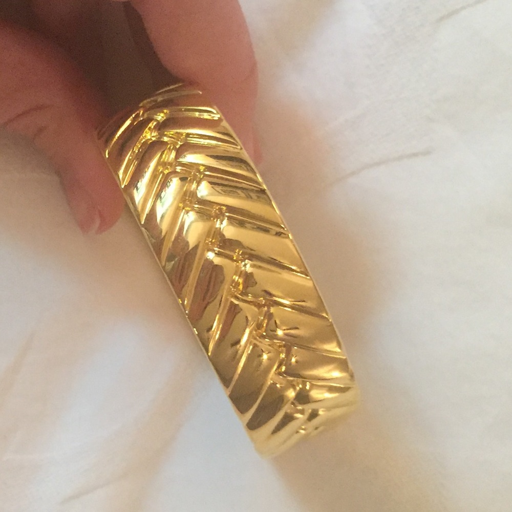J.Crew Gold Bangle Bracelet
