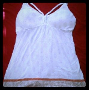 Braided strap blouse