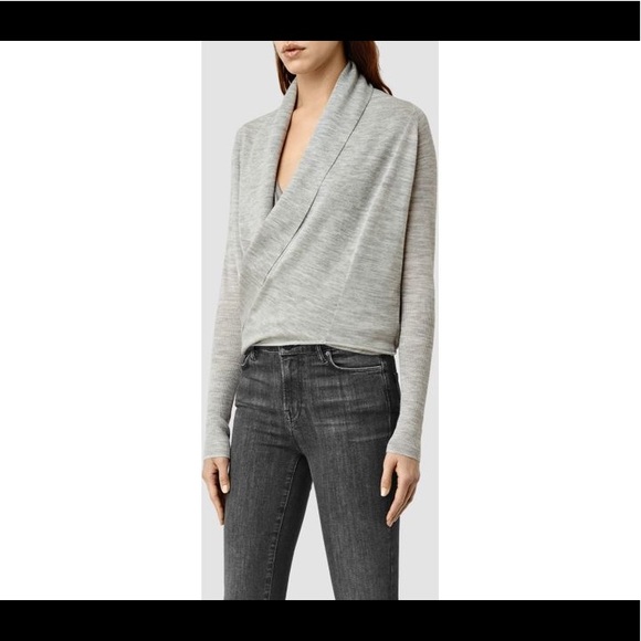 all saints wrap cardigan