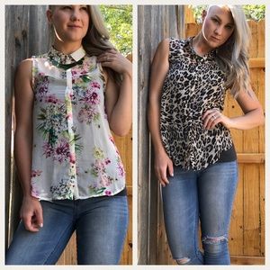 2 H&M sleeveless tops