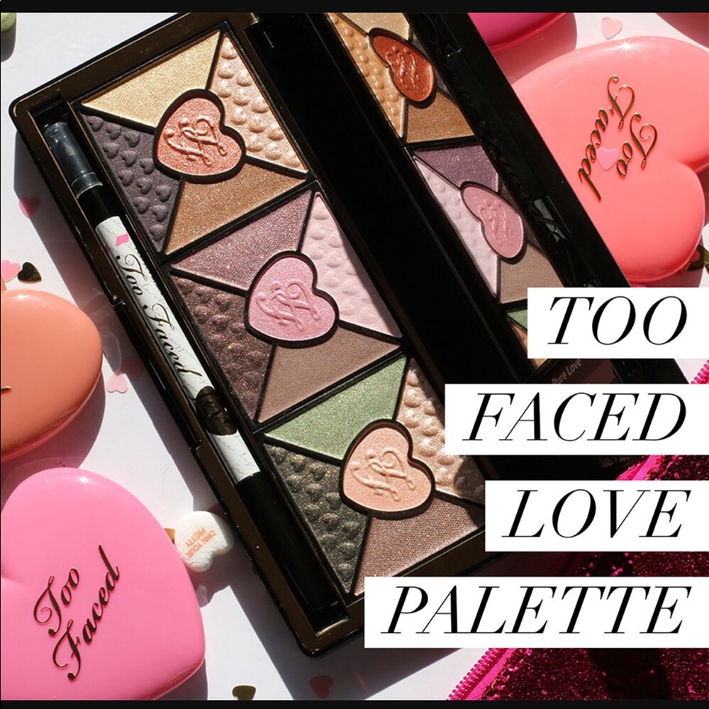 💜SALE💜New too faced L❤️VE palette