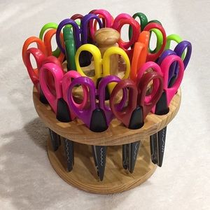Decorative Edge Scissors Spindle Craft Set 18 pcs