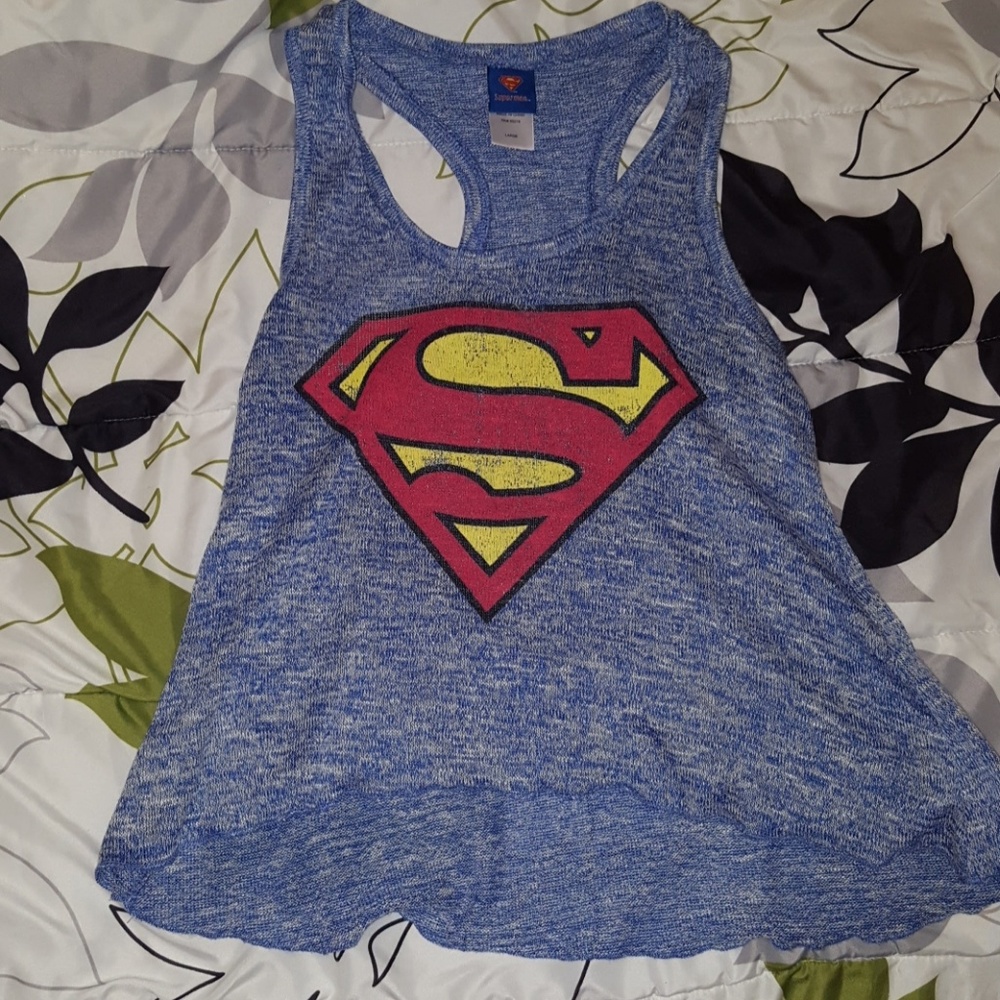Superman Racer back tank!