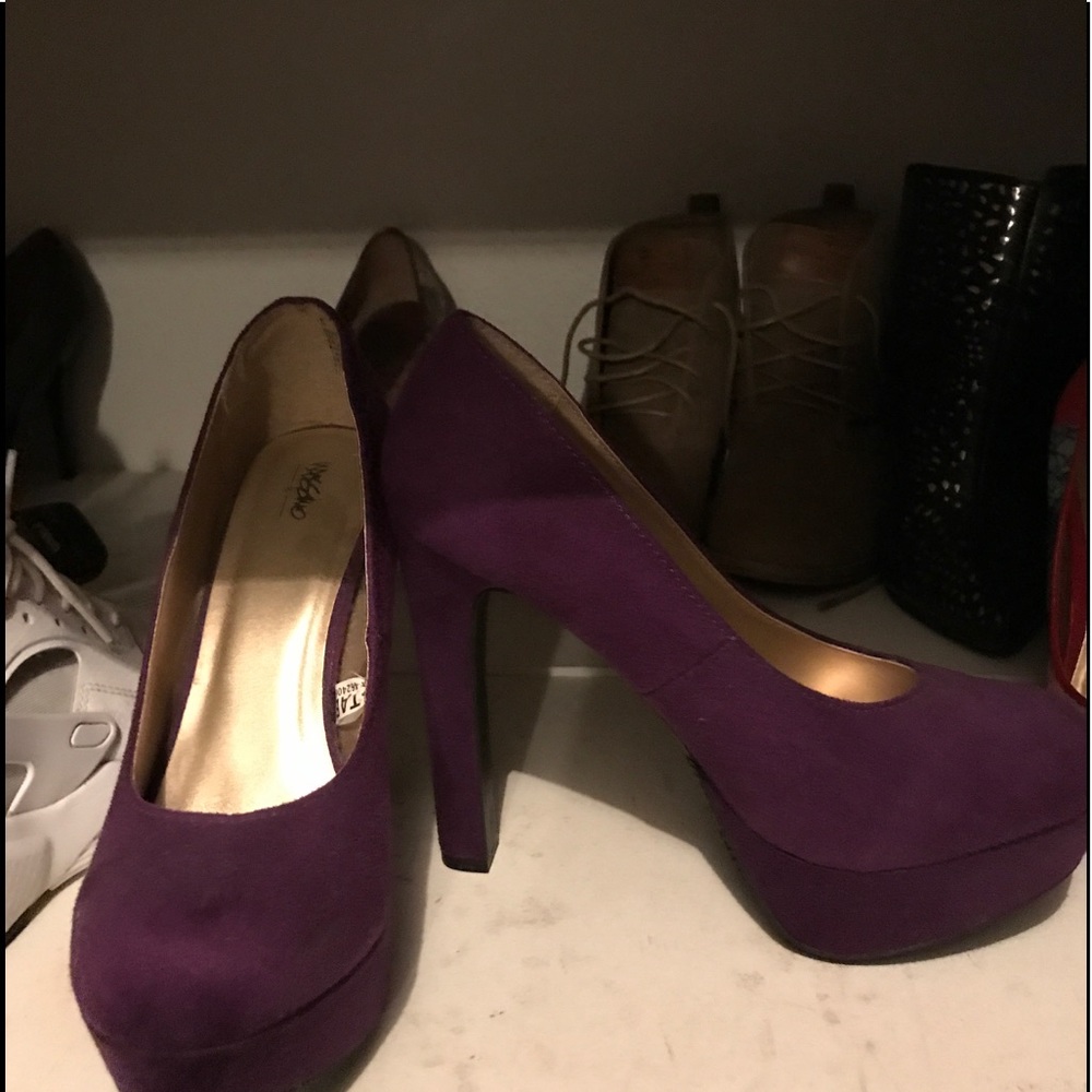Purple heels