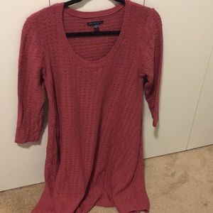 Mauve sweater dress/ Tunic