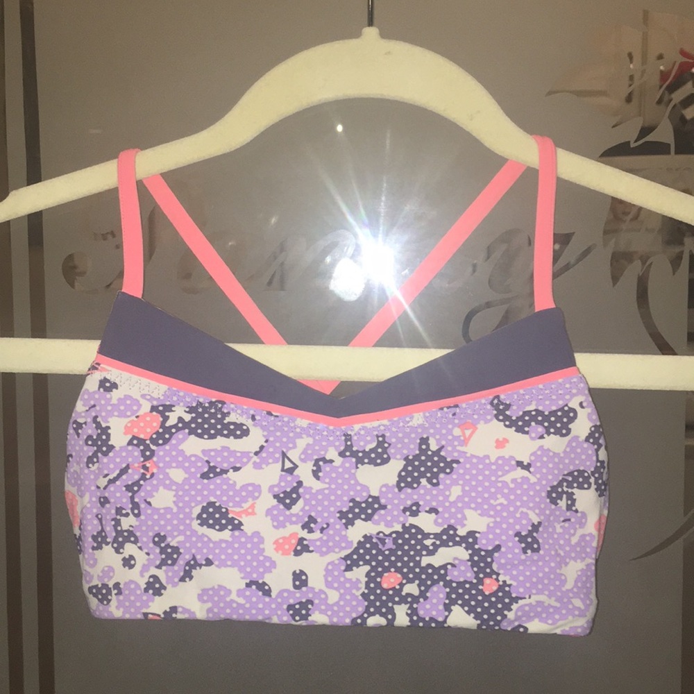 Ivivva pink sports bra or swim top size 6/8