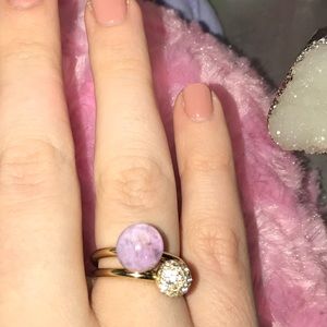 MICHAEL KORS Crystal Ring set