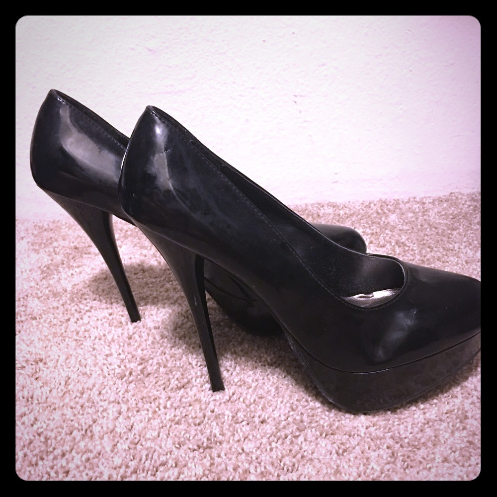 Black heels
