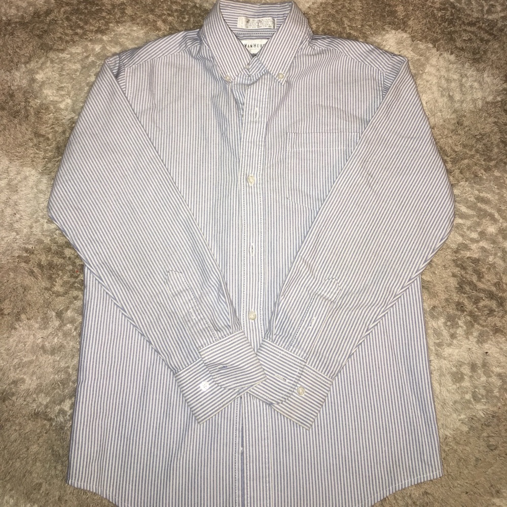 Boys striped dress shirt