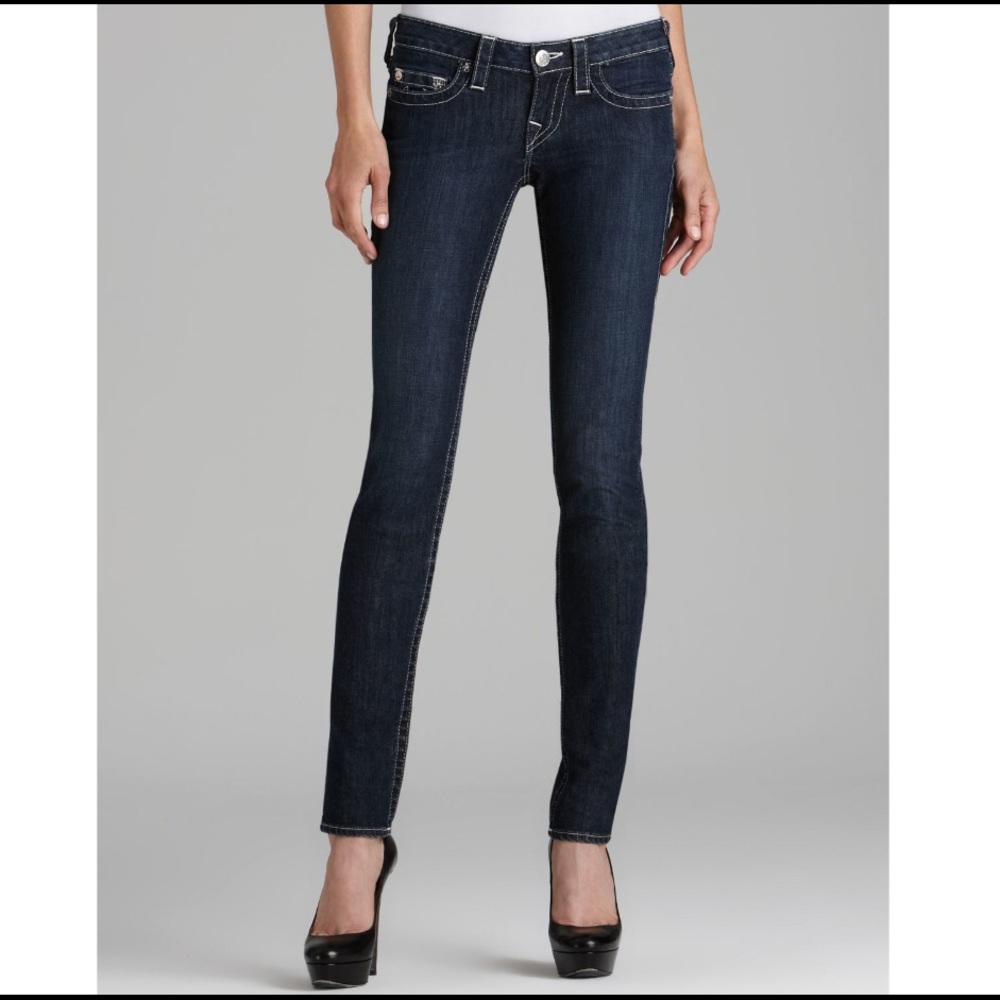 🎁True Religion Stella mid rise Skinny Jean