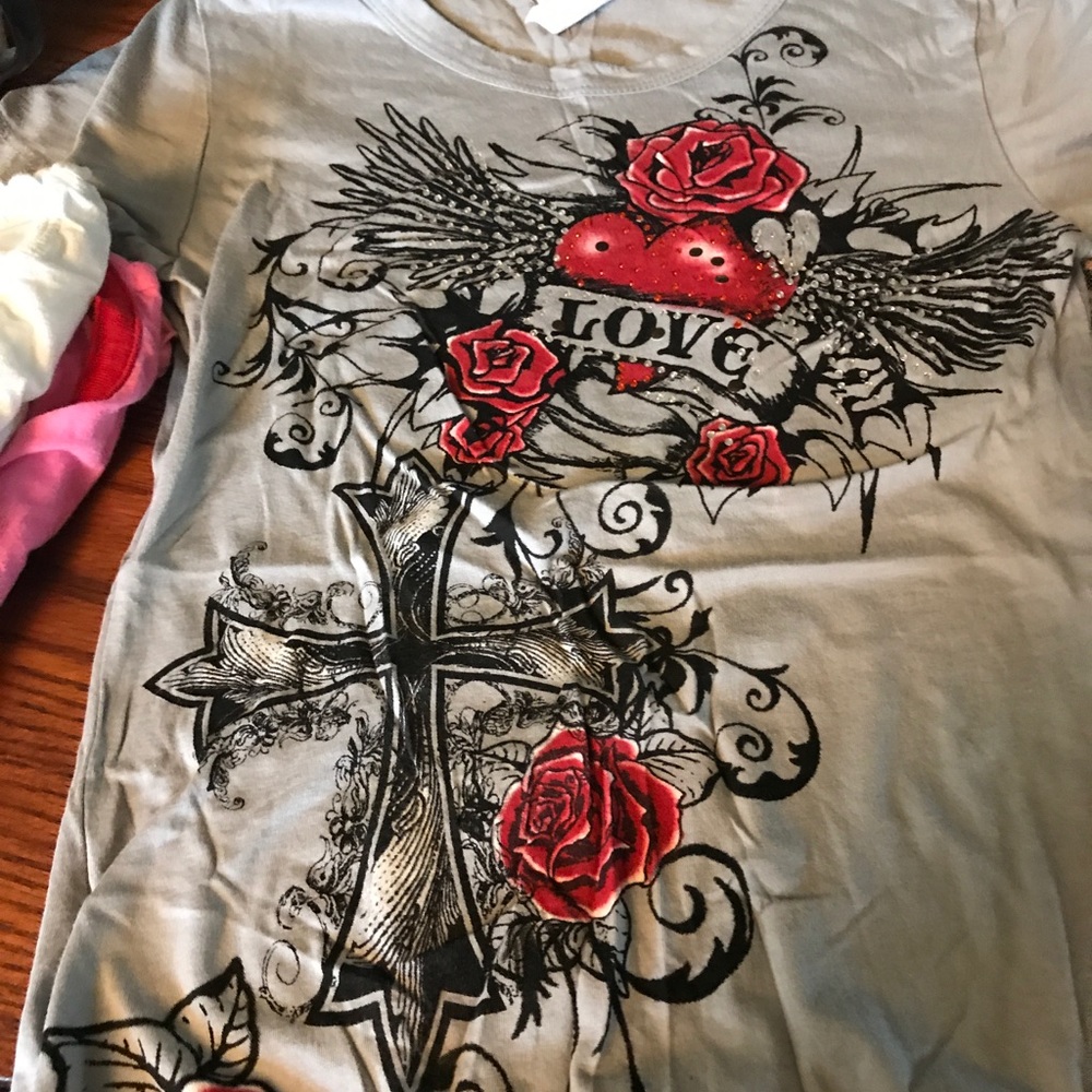 Size Small and medium Junior Shirts