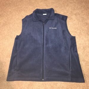 Men's Columbia Navy Vest