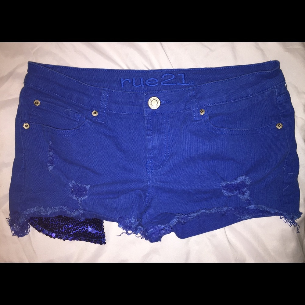 Rue 21 bling pocket shorts