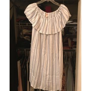 Off the shoulder sundress