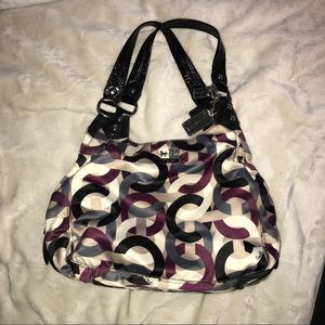 Authentic coach shoulder bag