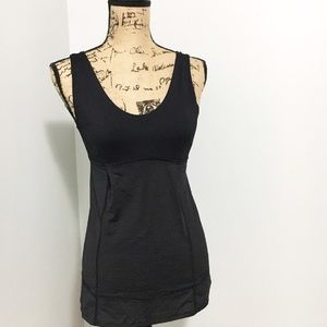 Lululemon Size 6 Running Top TaTa Topper Black