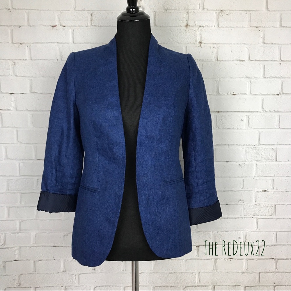 The Limited Blue Blazer New With Tags
