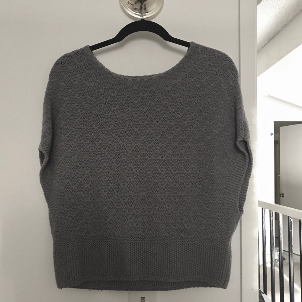 Cosy Layer Piece Grey Dolman Sweater