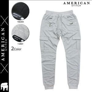 American Stitch Pants - LIGHT GREY