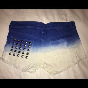 Kendall & Kylie Tie Dye Studded Shorts
